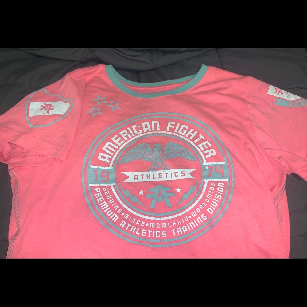 American fighter t shirt
